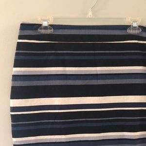 Multi-Colored Pencil Skirt